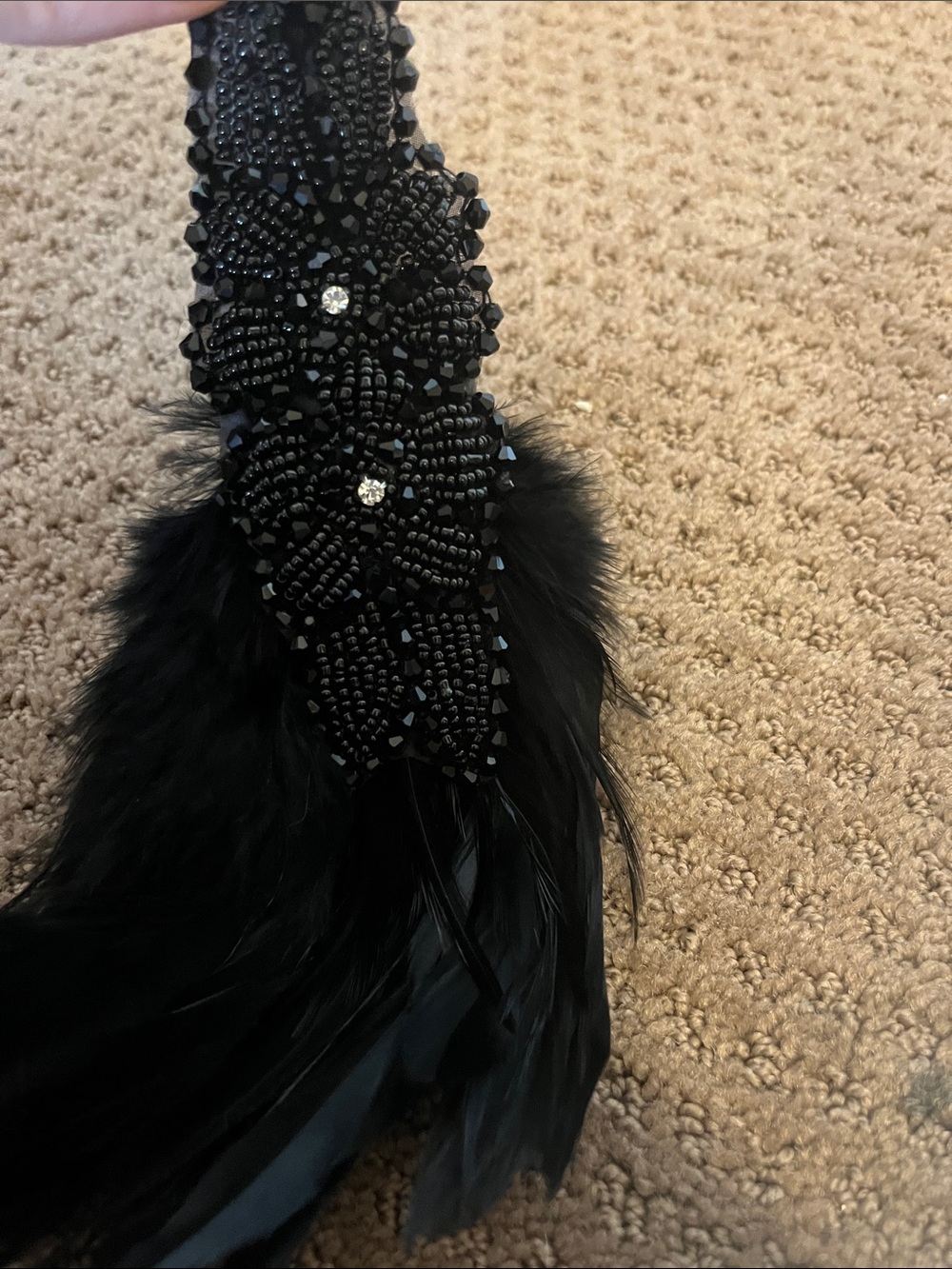 Classy flapper roaring 20s headband